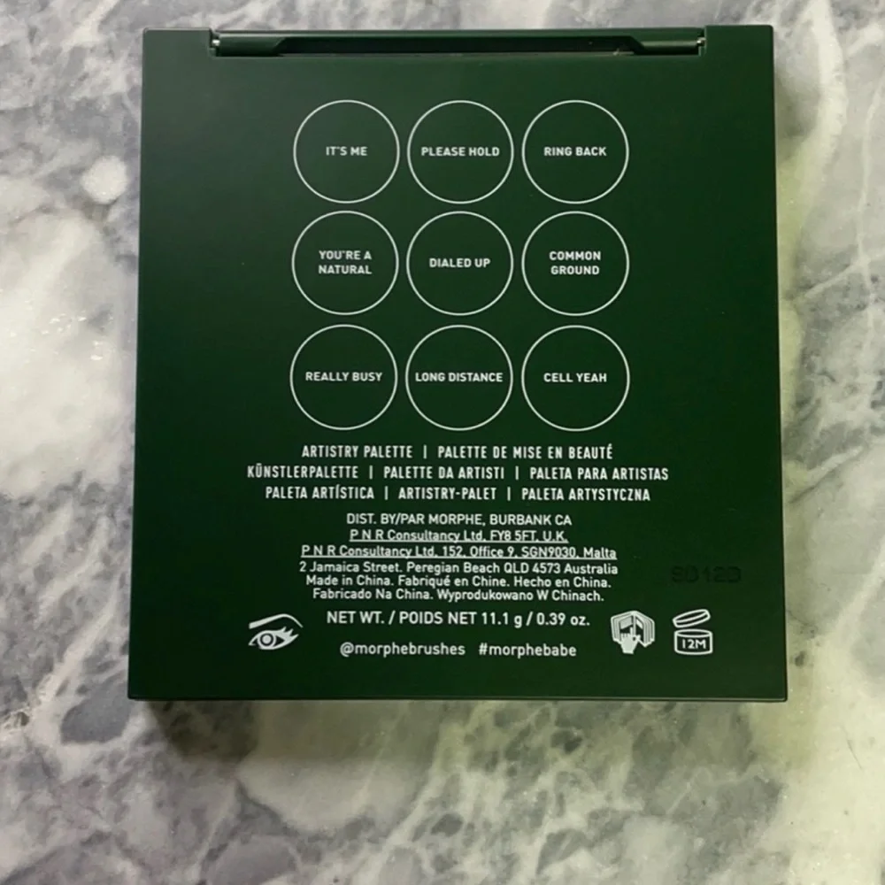 New Morphe Khaki Calling‎ Eyeshadow Palette